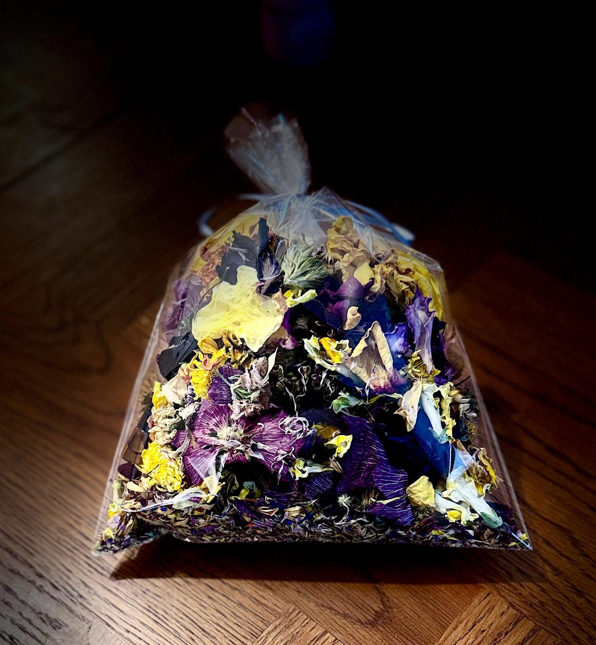 Spring Meadow Potpourri: Natural Delicate Mix of Dried Flowers and Petals in Pastel Shades, Choice of Scent