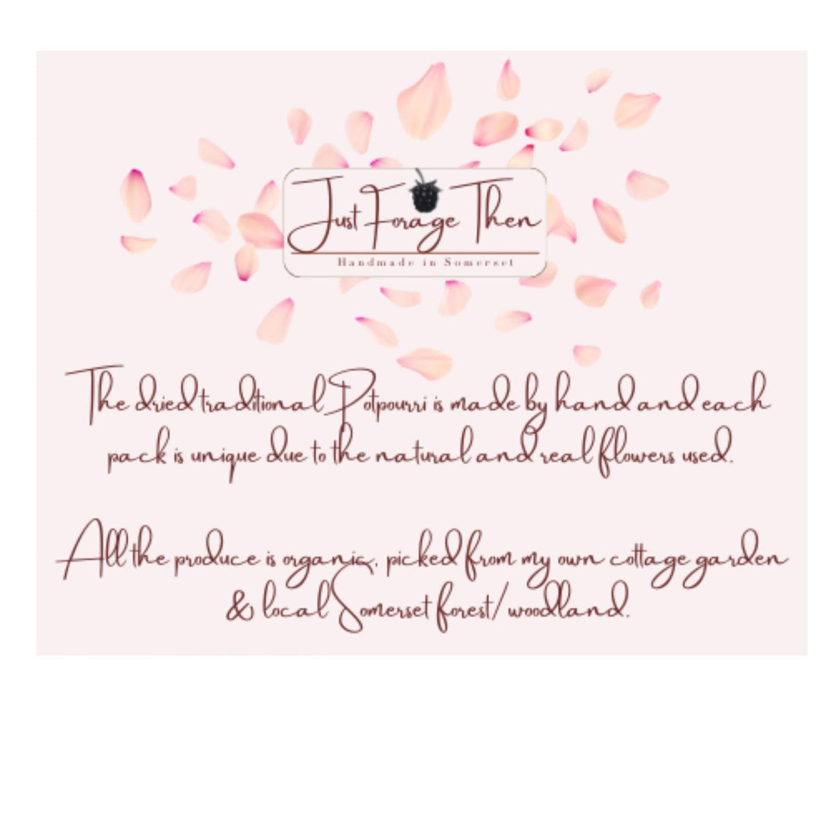 Spring Meadow Potpourri: Natural Delicate Mix of Dried Flowers and Petals in Pastel Shades, Choice of Scent